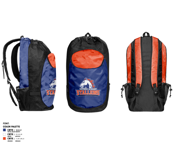 Gear Bag, Southeast Alamance High School Wrestling, Wrestling, Teamtime, Team time, sublimation, custom sports apparel, team uniforms, spirit wear, spiritwear, sports uniforms, custom shirts, team store, custom team store, fundraiser sports, apparel fundraiser