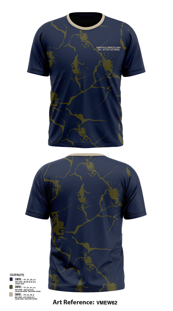 Short Sleeve Performance Shirt, Braves Brazilian Jiu-Jitsu School, Wrestling, Teamtime, Team time, sublimation, custom sports apparel, team uniforms, spirit wear, spiritwear, sports uniforms, custom shirts, team store, custom team store, fundraiser sports, apparel fundraiser