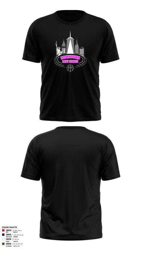 Old School Cotton Feel Shirt, Downtown Giants Youth Sports, Spirit Store, Teamtime, Team time, sublimation, custom sports apparel, team uniforms, spirit wear, spiritwear, sports uniforms, custom shirts, team store, custom team store, fundraiser sports, apparel fundraiser