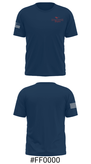 Short Sleeve Performance Shirt, Lindbergh High School Track, Track & Field, Teamtime, Team time, sublimation, custom sports apparel, team uniforms, spirit wear, spiritwear, sports uniforms, custom shirts, team store, custom team store, fundraiser sports, apparel fundraiser