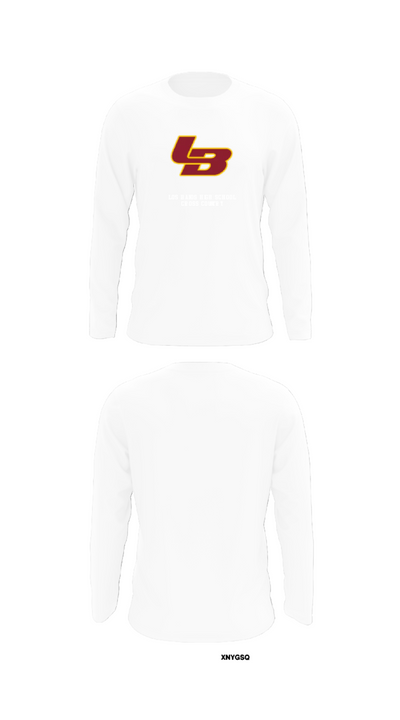 Los Banos High School Cross Country 74839539 Long Sleeve Performance Shirt - 8