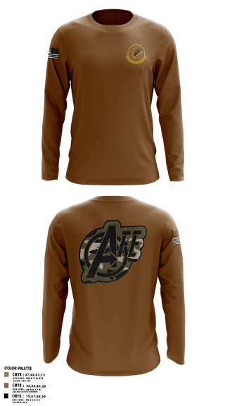 Long Sleeve Performance Shirt, 509 OSS, Air Force, Teamtime, Team time, sublimation, custom sports apparel, team uniforms, spirit wear, spiritwear, sports uniforms, custom shirts, team store, custom team store, fundraiser sports, apparel fundraiser