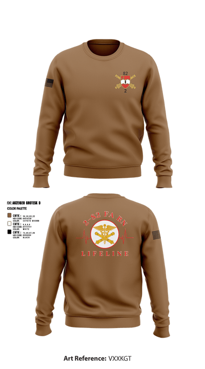 2-82 FA 25589642 Crew Neck Sweatshirt - 1