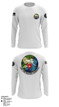 20th Intelligence Squadron 35709340 Long Sleeve Performance Polo - 5