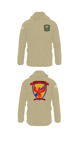 Windbreaker, B-Co 122 ASB, Army, Teamtime, Team time, sublimation, custom sports apparel, team uniforms, spirit wear, spiritwear, sports uniforms, custom shirts, team store, custom team store, fundraiser sports, apparel fundraiser