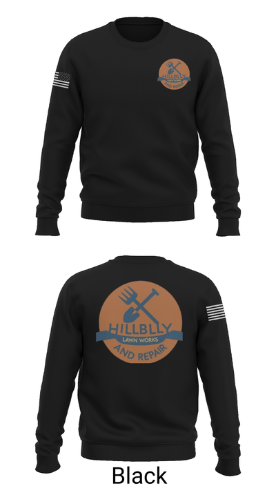Hillbilly Lawn Works And Repair 55807073 Crew Neck Sweatshirt - 21