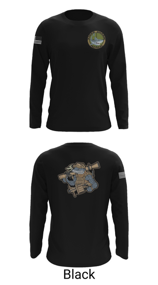 Long Sleeve Performance Shirt, Wilmington Tiger Shark, Army, Teamtime, Team time, sublimation, custom sports apparel, team uniforms, spirit wear, spiritwear, sports uniforms, custom shirts, team store, custom team store, fundraiser sports, apparel fundraiser