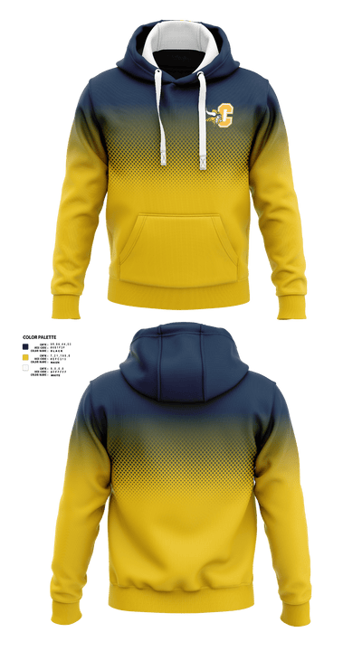 Walled Lake Central Gymnastics 93102684 Hoodie - 1