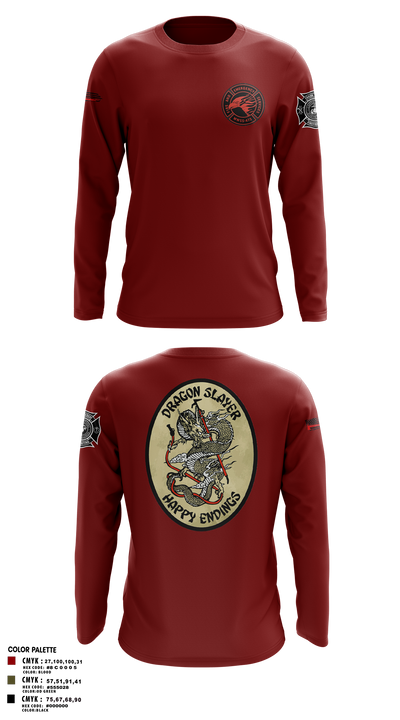 Marine Wing Support Squadron 473 1974878 Long Sleeve Performance Shirt 1