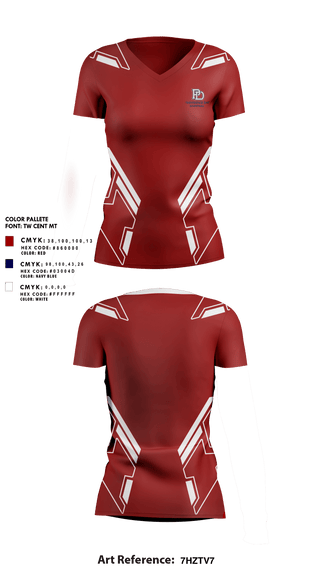 Womens Short Sleeve Vneck Shirt, Providence Day School Volleyball, Women's Volleyball, Teamtime, Team time, sublimation, custom sports apparel, team uniforms, spirit wear, spiritwear, sports uniforms, custom shirts, team store, custom team store, fundraiser sports, apparel fundraiser