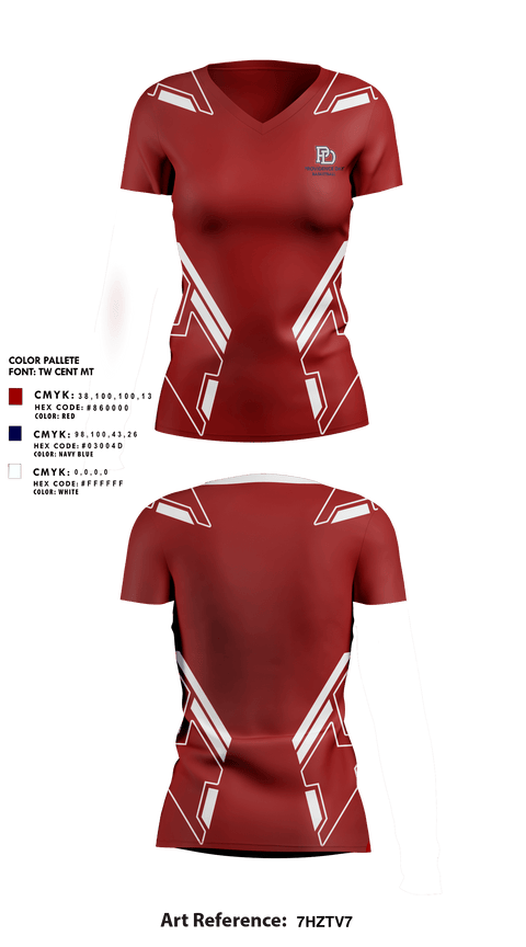 Womens Short Sleeve Vneck Shirt, Providence Day School Volleyball, Women's Volleyball, Teamtime, Team time, sublimation, custom sports apparel, team uniforms, spirit wear, spiritwear, sports uniforms, custom shirts, team store, custom team store, fundraiser sports, apparel fundraiser