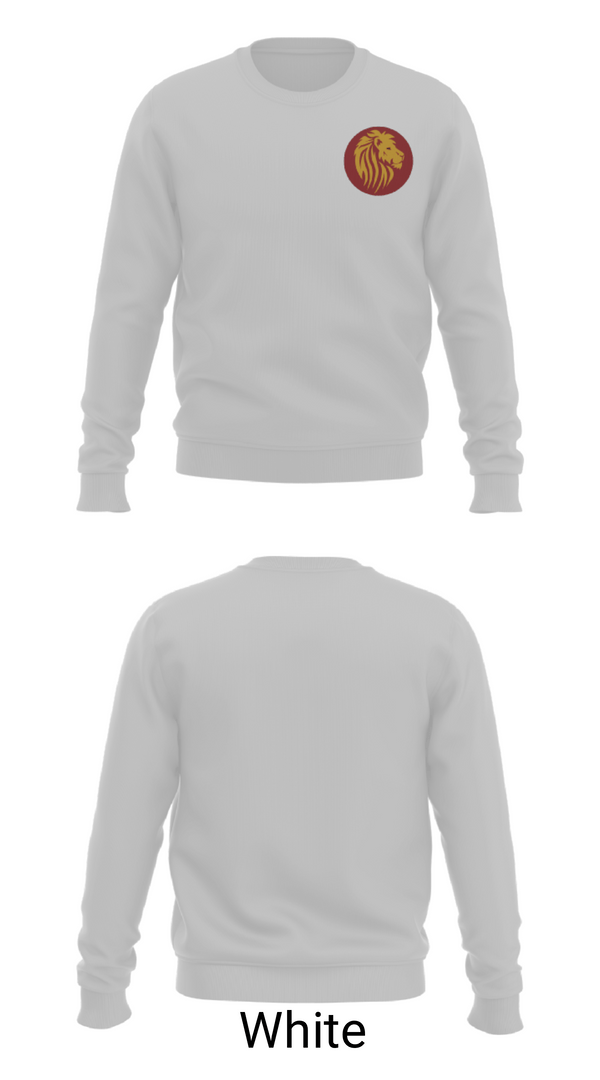 Crew Neck Sweatshirt, East Richland Christian School Track, Track & Field, Teamtime, Team time, sublimation, custom sports apparel, team uniforms, spirit wear, spiritwear, sports uniforms, custom shirts, team store, custom team store, fundraiser sports, apparel fundraiser