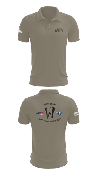 Short Sleeve Performance Polo, 810th med co, Army, Teamtime, Team time, sublimation, custom sports apparel, team uniforms, spirit wear, spiritwear, sports uniforms, custom shirts, team store, custom team store, fundraiser sports, apparel fundraiser