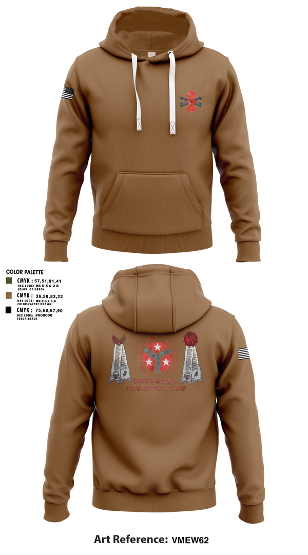 Hoodie, q trp 4/278th, , Teamtime, Team time, sublimation, custom sports apparel, team uniforms, spirit wear, spiritwear, sports uniforms, custom shirts, team store, custom team store, fundraiser sports, apparel fundraiser