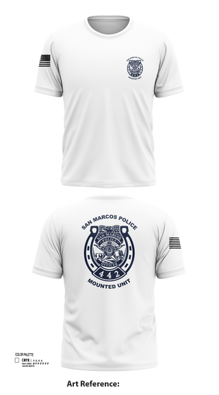 Short Sleeve Performance Shirt, San Marcos Police Mounted Unit, , Teamtime, Team time, sublimation, custom sports apparel, team uniforms, spirit wear, spiritwear, sports uniforms, custom shirts, team store, custom team store, fundraiser sports, apparel fundraiser