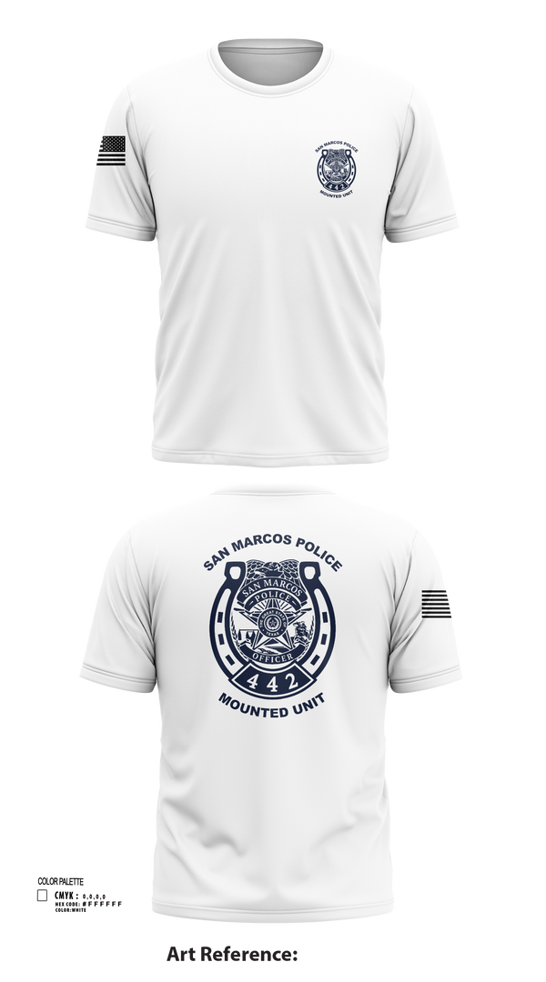 Short Sleeve Performance Shirt, San Marcos Police Mounted Unit, , Teamtime, Team time, sublimation, custom sports apparel, team uniforms, spirit wear, spiritwear, sports uniforms, custom shirts, team store, custom team store, fundraiser sports, apparel fundraiser