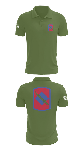 Short Sleeve Performance Polo, 39th Infantry Brigade, , Teamtime, Team time, sublimation, custom sports apparel, team uniforms, spirit wear, spiritwear, sports uniforms, custom shirts, team store, custom team store, fundraiser sports, apparel fundraiser