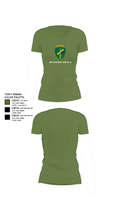 325th Tactical PSYOP Co. (A) 55785054 Women's Short Sleeve V-neck Shirt - 44