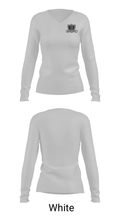 Byron P Steele Ii High School Track 27013031 Women's Long Sleeve V-neck Shirt - 6