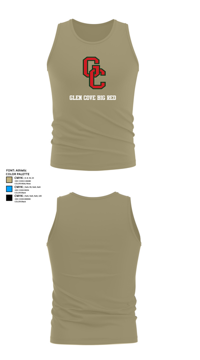 Glen Cove Big Red 32999912 Tank Top - 39