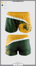 Glenbrook North Spartan Bowling 77561546 Women's Shorts - 1