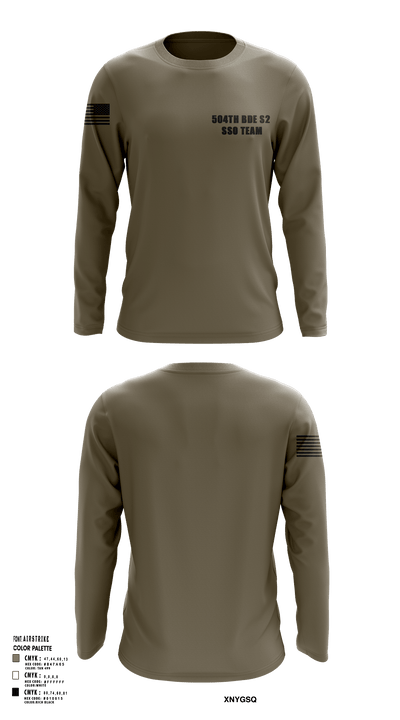 504th BDE S2 SSO Team 19347598 Long Sleeve Performance Shirt 117