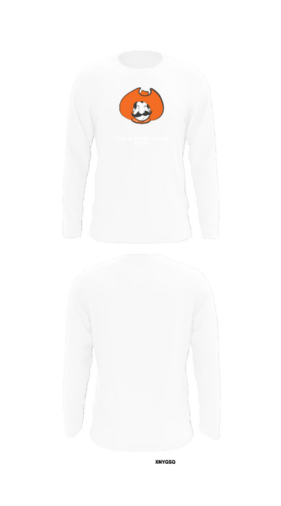 Central Wyoming College Soccer 29620811 Long Sleeve Performance Shirt - 8