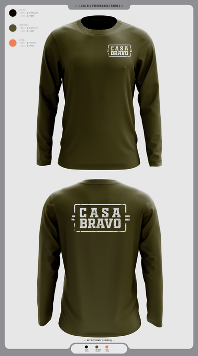Casa Bravo 21710011 Long Sleeve Performance Shirt - 2