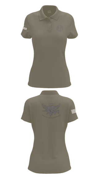 Women's Short Sleeve Performance Polo, Special Reaction Team, Marines, Teamtime, Team time, sublimation, custom sports apparel, team uniforms, spirit wear, spiritwear, sports uniforms, custom shirts, team store, custom team store, fundraiser sports, apparel fundraiser