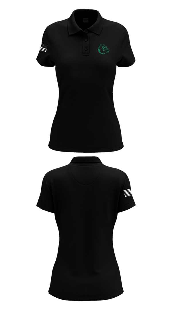 Womens Short Sleeve Performance Polo, Boling High School Cheer, Cheer, Teamtime, Team time, sublimation, custom sports apparel, team uniforms, spirit wear, spiritwear, sports uniforms, custom shirts, team store, custom team store, fundraiser sports, apparel fundraiser