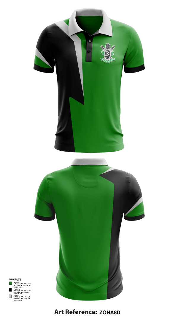Short Sleeve Performance Polo, Kentwood Conks, Women's Soccer, Teamtime, Team time, sublimation, custom sports apparel, team uniforms, spirit wear, spiritwear, sports uniforms, custom shirts, team store, custom team store, fundraiser sports, apparel fundraiser