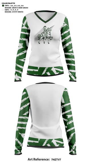 Womens Long Sleeve Vneck Shirt, Knights Volleyball, Men's Volleyball, Teamtime, Team time, sublimation, custom sports apparel, team uniforms, spirit wear, spiritwear, sports uniforms, custom shirts, team store, custom team store, fundraiser sports, apparel fundraiser
