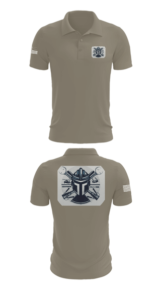 Short Sleeve Performance Polo, 2-4 GSAB ECHO CO., Army, Teamtime, Team time, sublimation, custom sports apparel, team uniforms, spirit wear, spiritwear, sports uniforms, custom shirts, team store, custom team store, fundraiser sports, apparel fundraiser