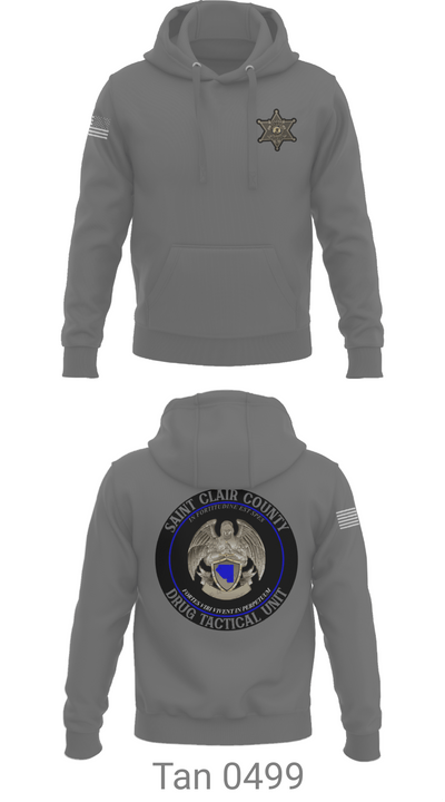 Drug Tactical Unit 39197263 Hoodie - 74