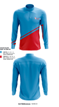 Thomas Jefferson High School Band 48394824 Quarter Zip Jacket - 1