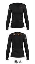 ROCCO 67926765 Women's Long Sleeve V-neck Shirt - 37
