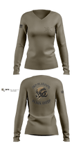 3rd PLT black sheep 13771381 Women's Long Sleeve V-neck Shirt - 3