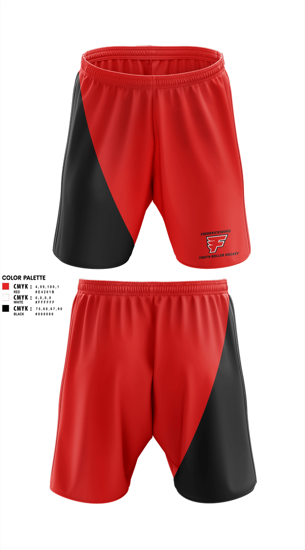 Athletic Shorts With Pockets, Fredericksburg Youth Roller Hockey, Ice Hockey, Teamtime, Team time, sublimation, custom sports apparel, team uniforms, spirit wear, spiritwear, sports uniforms, custom shirts, team store, custom team store, fundraiser sports, apparel fundraiser