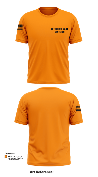 NUTRITION CARE DIVISION 12650051 Short Sleeve Performance Shirt - 135
