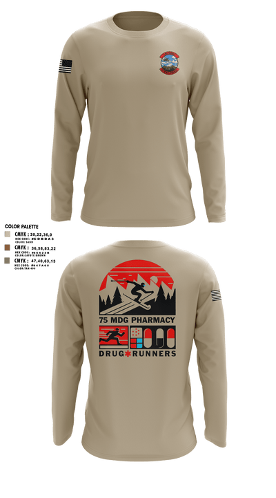 75 HCOS SGGD 45725034 Long Sleeve Performance Shirt - 105