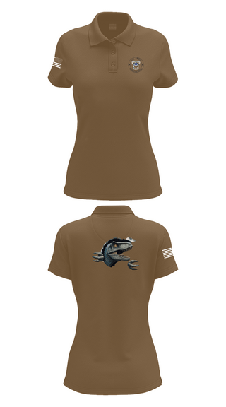 Womens Short Sleeve Performance Polo, Seminar 3, Army, Teamtime, Team time, sublimation, custom sports apparel, team uniforms, spirit wear, spiritwear, sports uniforms, custom shirts, team store, custom team store, fundraiser sports, apparel fundraiser