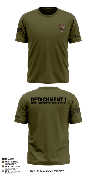 Old School Cotton Feel Shirt, Detachment 1, Air Force, Teamtime, Team time, sublimation, custom sports apparel, team uniforms, spirit wear, spiritwear, sports uniforms, custom shirts, team store, custom team store, fundraiser sports, apparel fundraiser