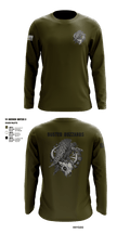 CREW 3 BUSTED BUZZARDS 64090708 Long Sleeve Performance Shirt - 5