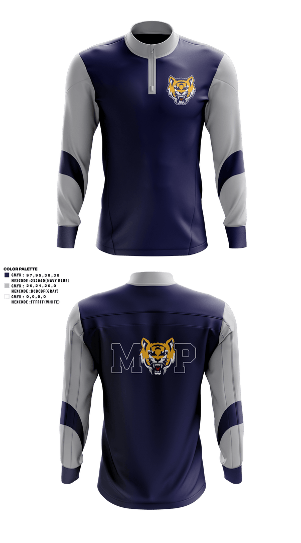 Quarter Zip Jacket, Moss Point High School Band, Spirit Store, Teamtime, Team time, sublimation, custom sports apparel, team uniforms, spirit wear, spiritwear, sports uniforms, custom shirts, team store, custom team store, fundraiser sports, apparel fundraiser