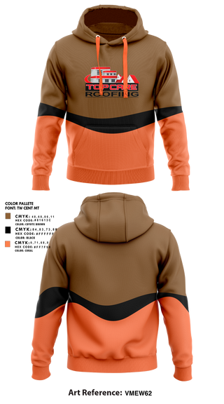 Hoodie, Top care roofing, , Teamtime, Team time, sublimation, custom sports apparel, team uniforms, spirit wear, spiritwear, sports uniforms, custom shirts, team store, custom team store, fundraiser sports, apparel fundraiser