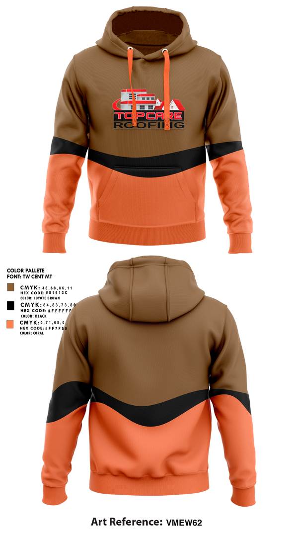 Hoodie, Top care roofing, , Teamtime, Team time, sublimation, custom sports apparel, team uniforms, spirit wear, spiritwear, sports uniforms, custom shirts, team store, custom team store, fundraiser sports, apparel fundraiser