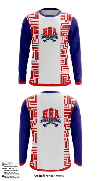 Holly Hill Academy Football 51109051 Long Sleeve Performance Shirt - 41
