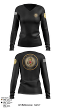 CMAA 19954181 Women's Long Sleeve V-neck Shirt - 3