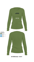 JDC PBA 57484316 Women's Long Sleeve V-neck Shirt - 40