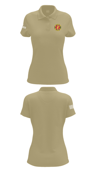 Women's Short Sleeve Performance Polo, 127, Army, Teamtime, Team time, sublimation, custom sports apparel, team uniforms, spirit wear, spiritwear, sports uniforms, custom shirts, team store, custom team store, fundraiser sports, apparel fundraiser